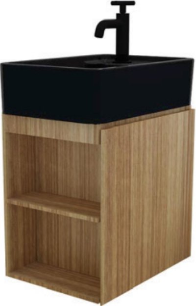 V05001P8 ตู้เก็บของใต้อ่างล้างหน้าแบบแขวนผนัง สําหรับอ่าง GEO XS