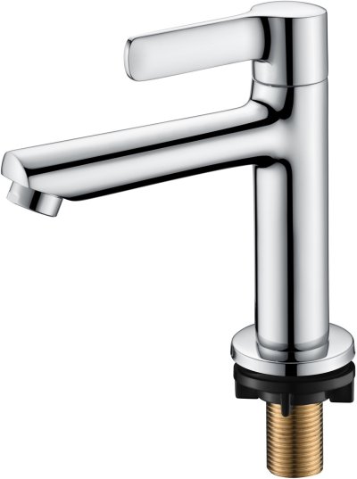 KF-63-100-50 ก๊อกอ่างล้างหน้า (น้ำเย็น) แบบติดเคาน์เตอร์