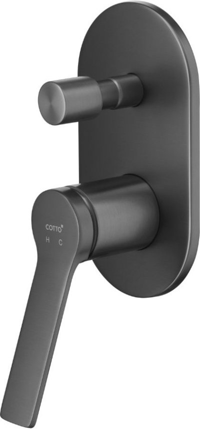 CT2384A#GG วาล์วผสมเปิด-ปิดน้ำ แบบฝังผนัง รุ่น KLIRR