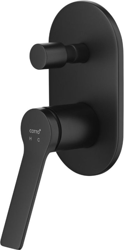 CT2384A#BL วาล์วผสมเปิด-ปิดน้ำ แบบฝังผนัง รุ่น KLIRR