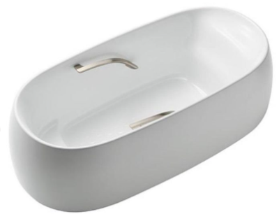 PJY1744NHPWE#MW อ่างอาบน้ำตั้งพื้น+มือจับ