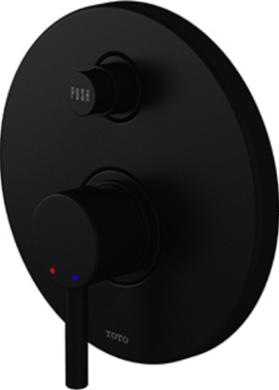 TX442SESN#MB ก๊อกผสมสำหรับลงอ่างอาบน้ำและยืนอาบ ชนิดฝังผนัง พร้อมชุดเปลี่ยนทิศทางน้ำ