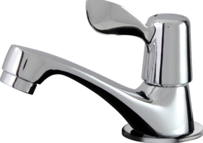 KF-01-100-50 ก๊อกอ่างล้างหน้า (น้ำเย็น) แบบติดเคาน์เตอร์