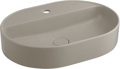 C00361 MIR อ่างล้างหน้า แบบวางบนเคาน์เตอร์ รุ่น SENSATION CAPSULE (สีเบจด้าน)