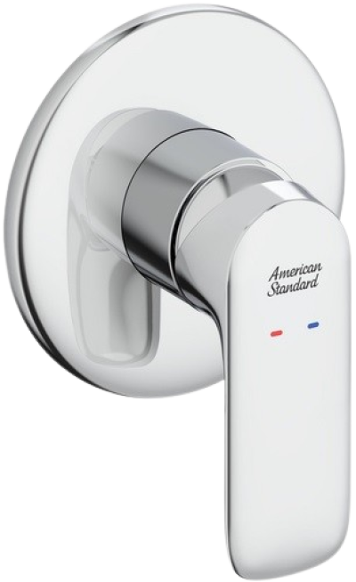 A-1M22-500B ก๊อกผสมยืนอาบแบบฝังกำแพง รุ่น LOVEN