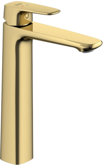 A-1702-110B-CS (FFAS1702-101GL0BT0) ก๊อกผสมอ่างล้างหน้า แบบทรงสูง ไม่รวมสะดืออ่างและสต๊อปวาล์ว รุ่น SIGNATURE