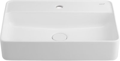 C00360 MWH อ่างล้างหน้า แบบวางบนเคาน์เตอร์ รุ่น SENSATION RECTANGLE (สีขาวด้าน)