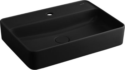 C00360 MBK อ่างล้างหน้า แบบวางบนเคาน์เตอร์ รุ่น SENSATION RECTANGLE (สีดำด้าน)