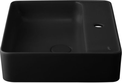 C00360 MBK อ่างล้างหน้า แบบวางบนเคาน์เตอร์ รุ่น SENSATION RECTANGLE (สีดำด้าน)
