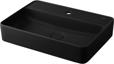 C00360 MBK อ่างล้างหน้า แบบวางบนเคาน์เตอร์ รุ่น SENSATION RECTANGLE (สีดำด้าน)