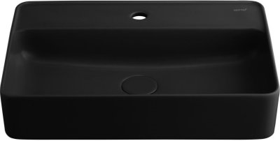 C00360 MBK อ่างล้างหน้า แบบวางบนเคาน์เตอร์ รุ่น SENSATION RECTANGLE (สีดำด้าน)