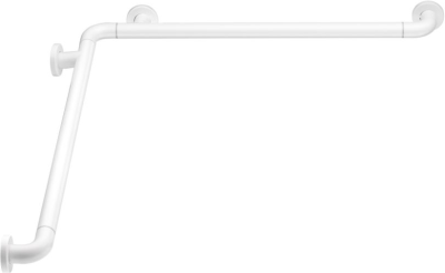 CT0383#WH ราวทรงตัวเข้ามุมสีขาวไนล่อน 80X80 ซม.