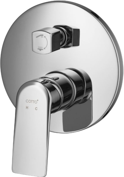 CT2354A วาล์วผสมเปิด-ปิดน้ำพร้อมวาล์วเปลี่ยนทิศทางน้ำ รุ่น LIND