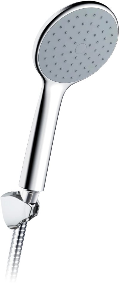 KS-75-231-50 ฝักบัวสายอ่อน 1 ระดับ ขนาด Ø 10.8 ซม. พร้อมสายสเตนเลส 304