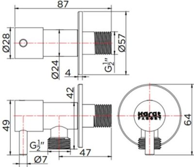 KA-01-412-63 สต๊อปวาล์ว สแตนเลส 304