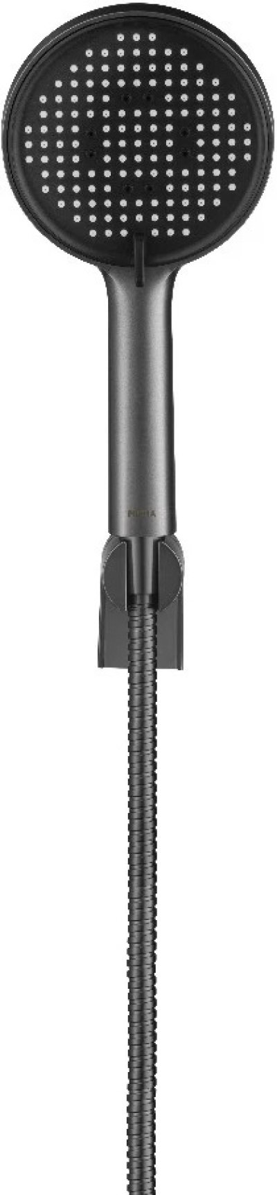 P1011#GG(HM) ฝักบัวสายอ่อนพร้อมสาย 3 ฟังก์ชั่น สีเทาด้าน