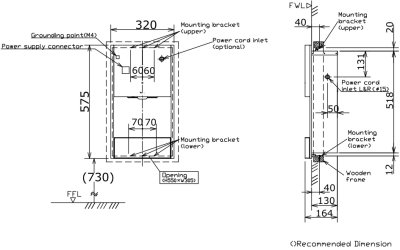 TYC602T เครื่องเป่ามือ High Speed ชนิดฝังผนัง (สแตนเลส) (ใช้ไฟฟ้า 220V)