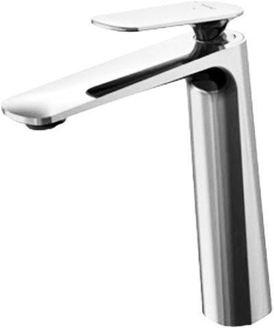 CT2391A ก๊อกผสมอ่างล้างหน้าแบบก้านโยก ทรงสูง สีโครเมี่ยม รุ่น XQUISIA