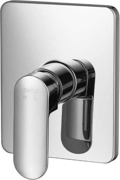 CT2373A วาล์วผสมเปิด-ปิดน้ำ แบบฝังผนัง รุ่น LEOS