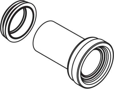 1259298-SP ชุดข้อต่อน้ำทิ้งชักโครก