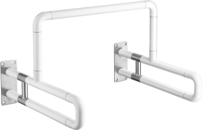 CT0381#WH ราวทรงตัวสำหรับโถปัสสาวะชายสีขาว