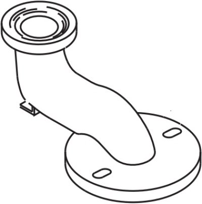 1274232 ชุดข้อต่อน้ำทิ้งชักโครก