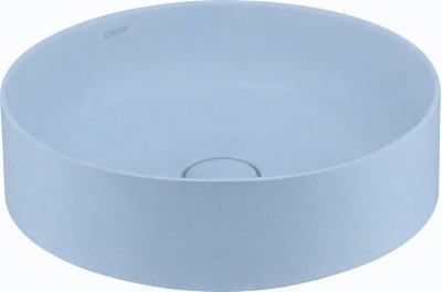 C00340(MOB) อ่างล้างหน้า แบบวางบนเคาน์เตอร์ รุ่น SENSATION ROUND (สีฟ้าด้าน)