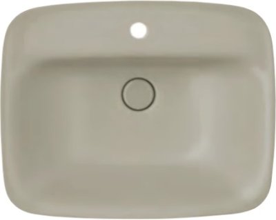 CPW0201 MTP/GR4 อ่างล้างหน้า แบบฝังบนเคาน์เตอร์ รุ่น QUINTA (เจาะ 1 รูก๊อก)