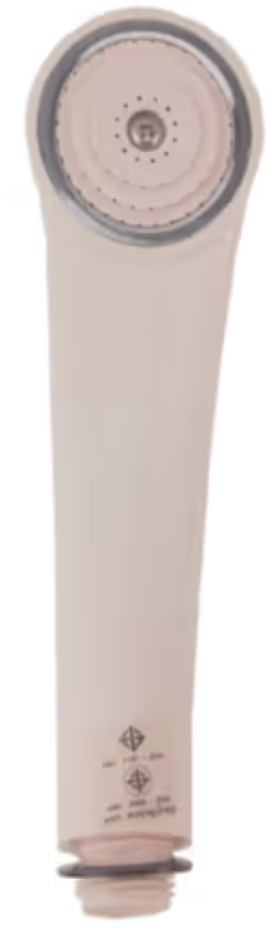 ESH 01 หัวฝักบัวอาบน้ำแบบสายอ่อน 1 ระบบ สีขาว