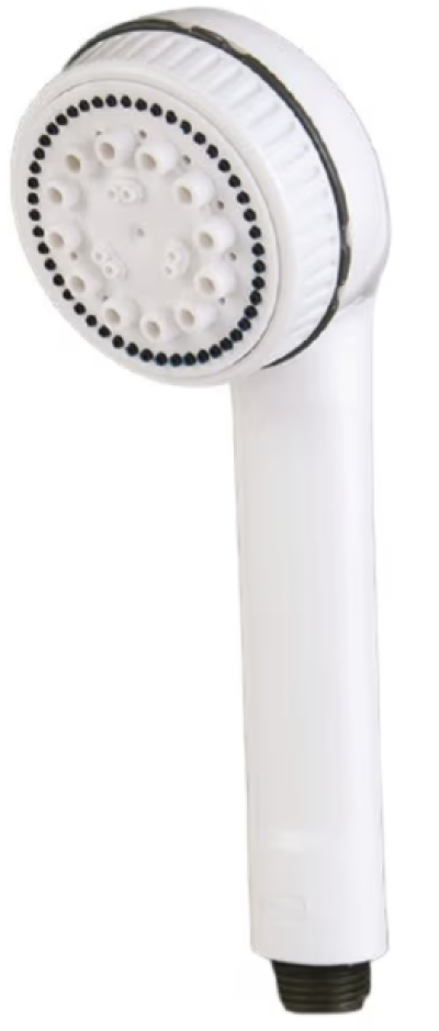 ES 09 WT ฝักบัวอาบน้ำ 1 ระบบ สีขาว (สายยาว 1.2 เมตร)