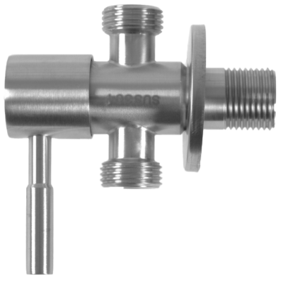 FC 015 วาล์วเปิด - ปิดน้ำ สแตนเลส 304 แบบ 2 ทาง