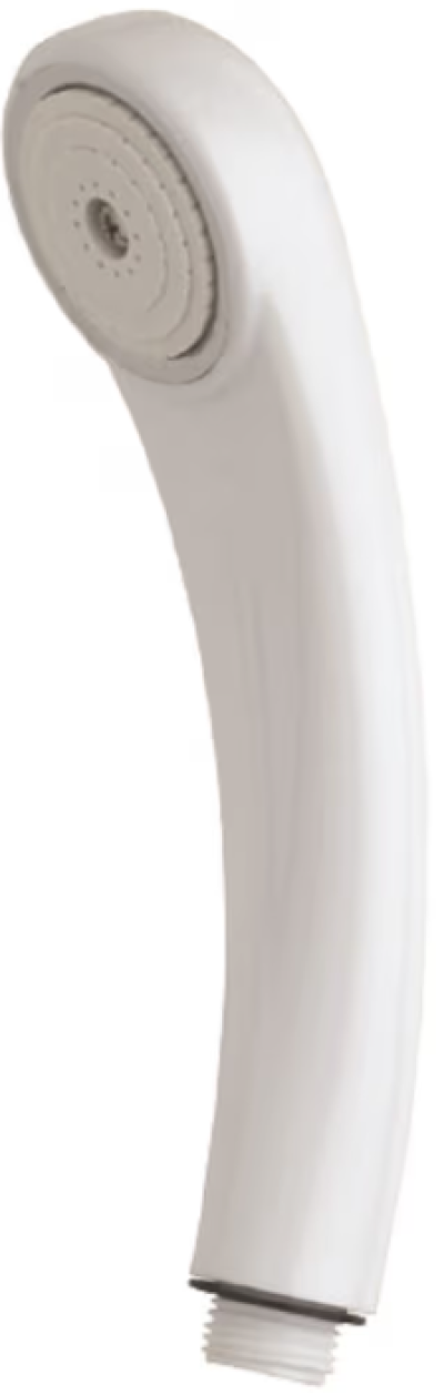 ES01 ชุดฝักบัวอาบน้ำแบบสายอ่อน 1 ระบบ สีขาว