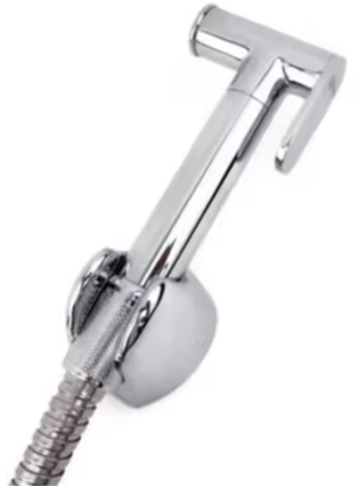 PR 016 ชุดสายฉีดชำระทองเหลืองชุบโครเมี่ยม