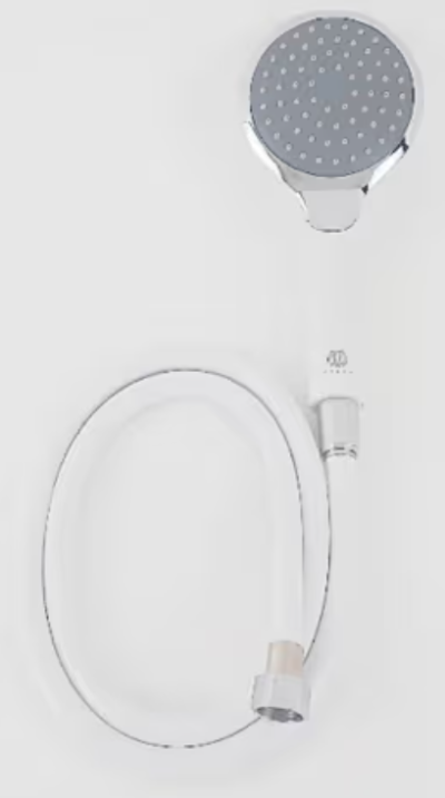 EPS 02 ชุดฝักบัวอาบน้ำแบบสายอ่อน 1 ระบบ สีขาว