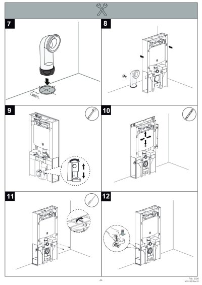 TF-3119YB1-WT-0 สุขภัณฑ์ แบบแขวนผนัง รุ่น ACACIA SUPASLEEK