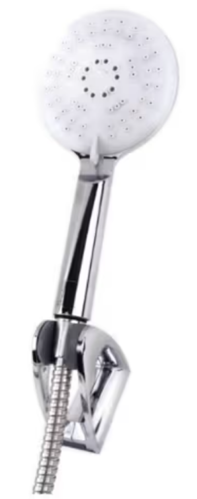 PS023 ชุดฝักบัวอาบน้ำแบบสายอ่อน 3 ระบบ สีโครเมียม