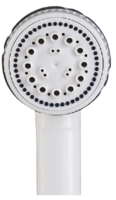 ES 09 WT ฝักบัวอาบน้ำ 1 ระบบ สีขาว (สายยาว 1.2 เมตร)