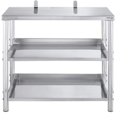 SH8071-1 ชั้นวางเตาสเตนเลส สตีล AISI 201 ขนาด 80 x 50 x 71 ซม.