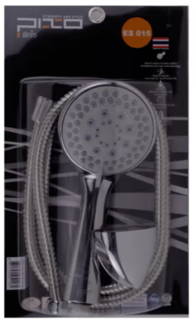 ES 015 CR ฝักบัวอาบน้ำ 3 ระบบ สีโครเมี่ยม