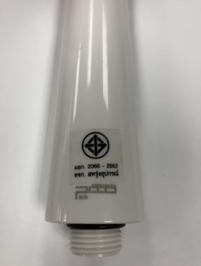 ES 09 WT ฝักบัวอาบน้ำ 1 ระบบ สีขาว (สายยาว 1.2 เมตร)