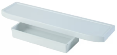 MS 014 ชุดกระจก 6 ชิ้น ทรงรี (กระจก+หิ้ง+ราวแขวนผ้า+ห่วงแขวนผ้า+ที่วางสบู่+ที่ใส่กระดาษ)