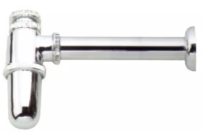 PFS 001 ท่อน้ำทิ้งแบบกระปุก BOTTLE TRAP ทองเหลืองชุบโครเมี่ยม