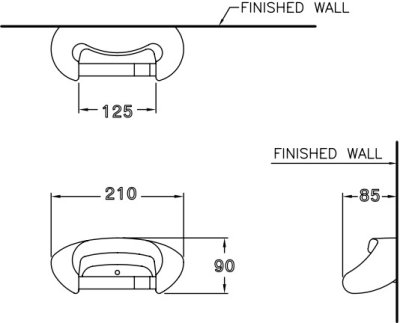 C836 ที่ใส่กระดาษ รุ่น ASTORIA