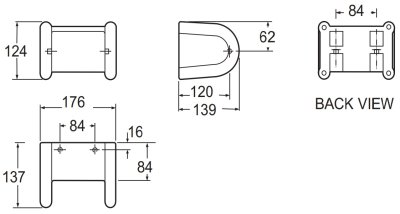 TF-9328-WT ที่ใส่กระดาษชำระ รุ่น ADOLA