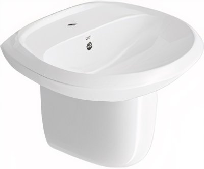 TF-0979/0741-WT-0 อ่างล้างหน้า แบบขาตั้งลอย รุ่น WINSTON