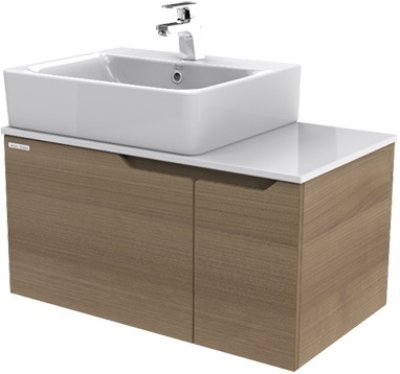 CLBF800-CAAF ตู้เฟอร์นิเจอร์แบบแขวนผนัง รุ่น CONCEPT 800 สี CAPPUCCINO