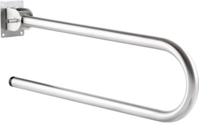 HR-6114-2-UD ราวกันลื่น แบบโยกขึ้น-ลง ความยาว 22x70 ซม. ขนาดเส้นผ่านศูนย์กลาง (OD) 32 มม. ผิวแฮร์ไลน์