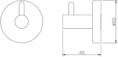 RD-92001 ขอแขวนผ้า รุ่น RONDA