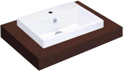 C0902 อ่างล้างหน้า แบบวางบนเคาน์เตอร์ รุ่น QUADO 60