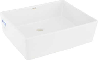 WP-F611-WT อ่างล้างหน้า แบบวางบนเคาน์เตอร์ รุ่น THIN TOUCH SQUARE